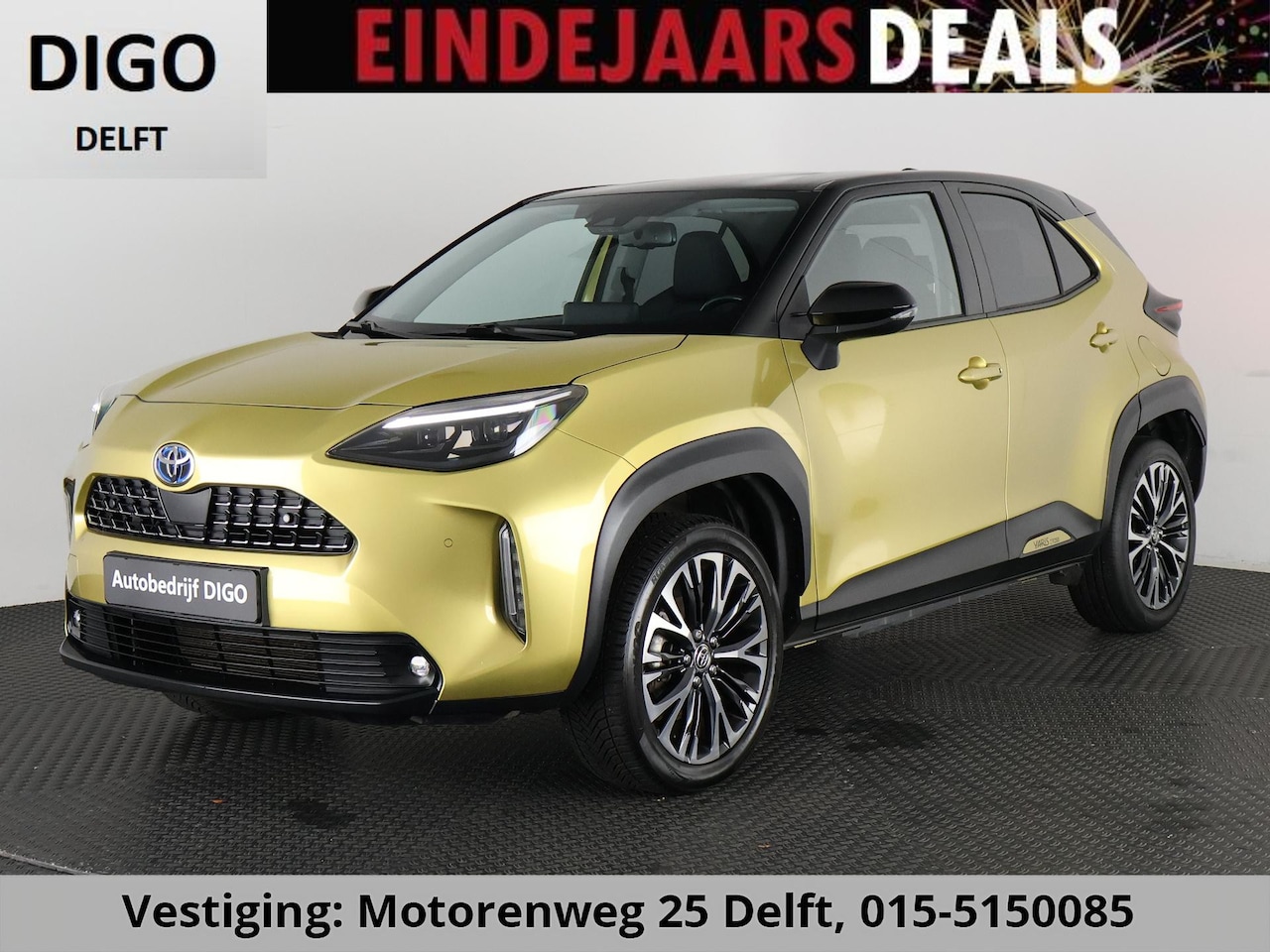 Toyota Yaris Cross - 1.5 HYBRIDE EXECUTIVE BI-TONE GARANTIE TOT 9-2032 DODE HOEK DETECTIE.STOEL VERWARMING.TREK - AutoWereld.nl
