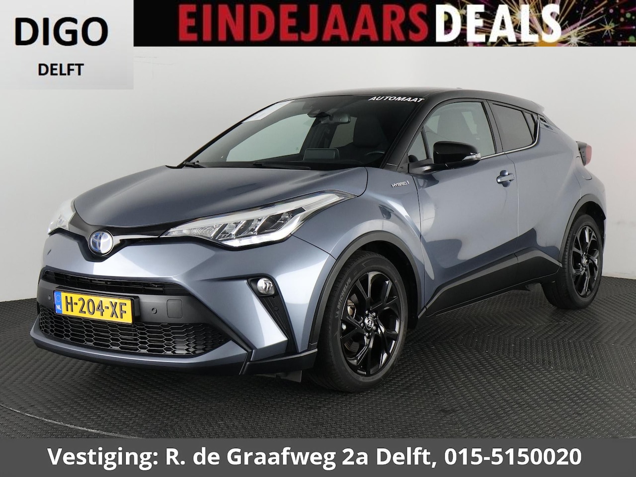 Toyota C-HR - 1.8 Hybrid Dynamic Bi-Tone | Dealer onderhouden | Apple Carplay & AndroidAUTO | - AutoWereld.nl