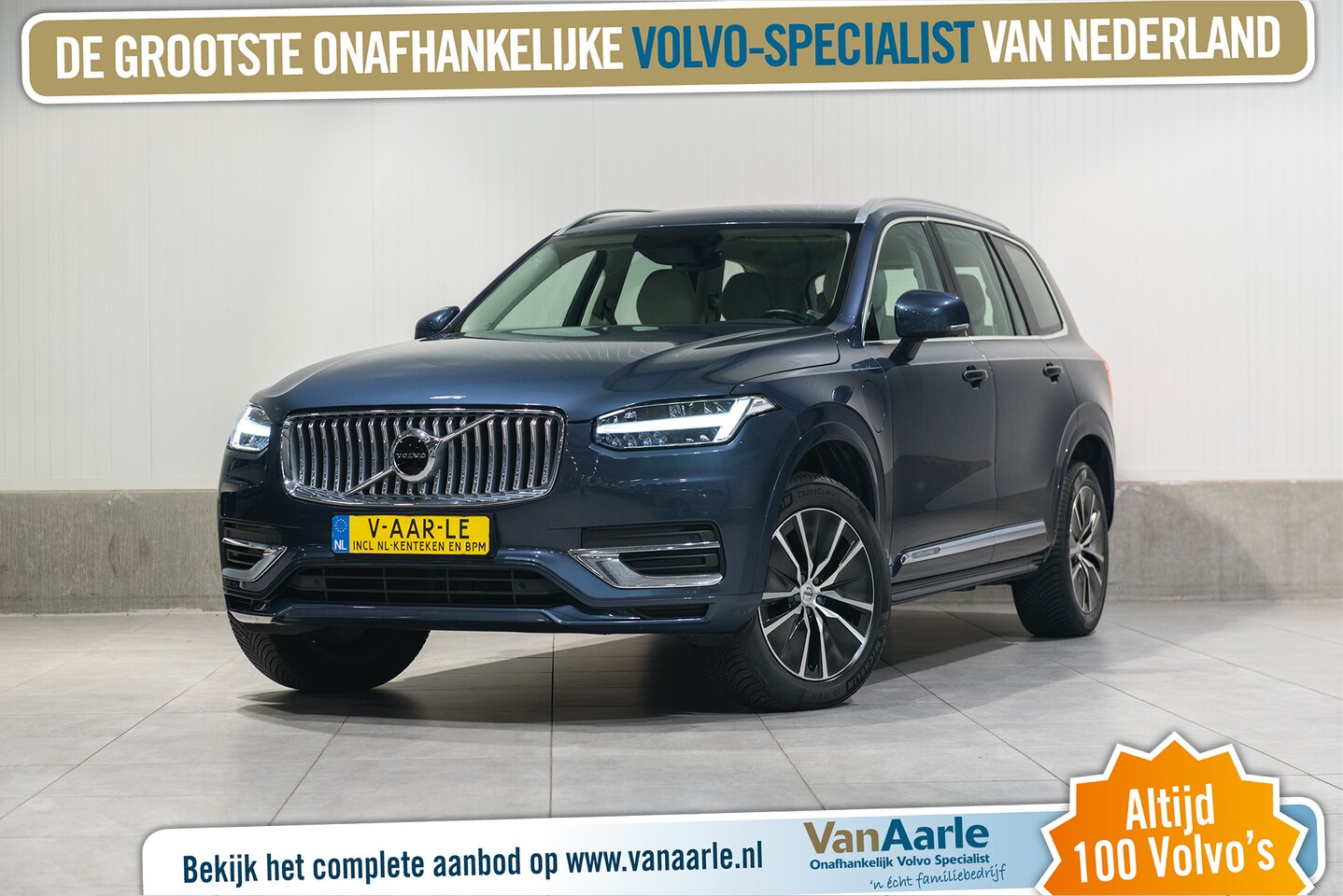 Volvo XC90 - T8 Aut. Inscription Leder ACC Stoelverwarming 390pk - AutoWereld.nl