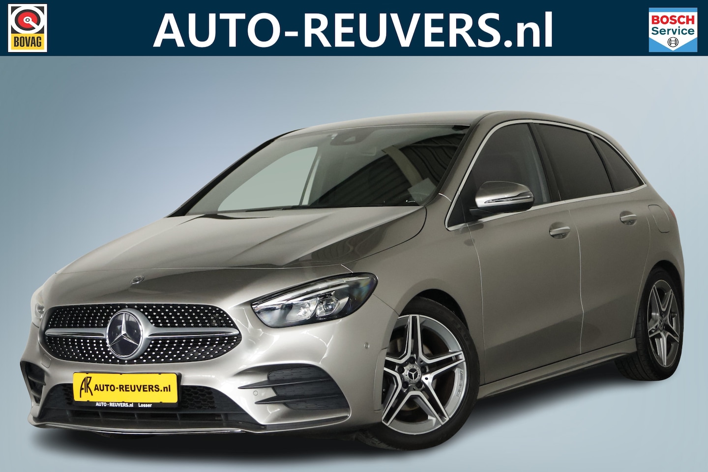 Mercedes-Benz B-klasse - 180 Business Solution AMG / LED / Navi / Cam / CarPlay / Leder-Alcantara - AutoWereld.nl