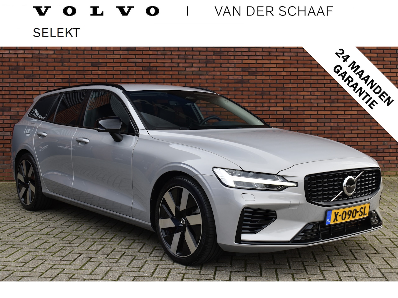 Volvo V60 - T6 350PK Plug-in hybrid AWD Plus Dark | Harman & Kardon | 19 inch velgen | - AutoWereld.nl