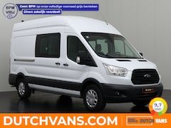 Ford Transit - 2.0TDCi 130PK Dubbele Cabine 7-Persoons L3H3 | Navigatie | Camera | Trekhaak | Betimmering