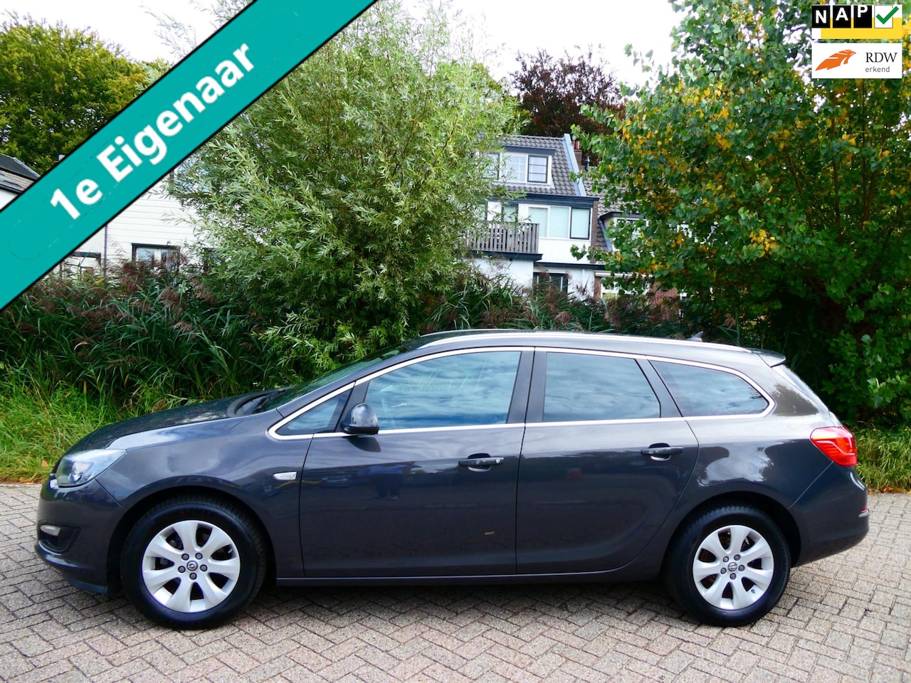 Opel Astra Sports Tourer - 1.4 Turbo 120pk Airco Cruise Navi PDC 1e eigenaar - AutoWereld.nl