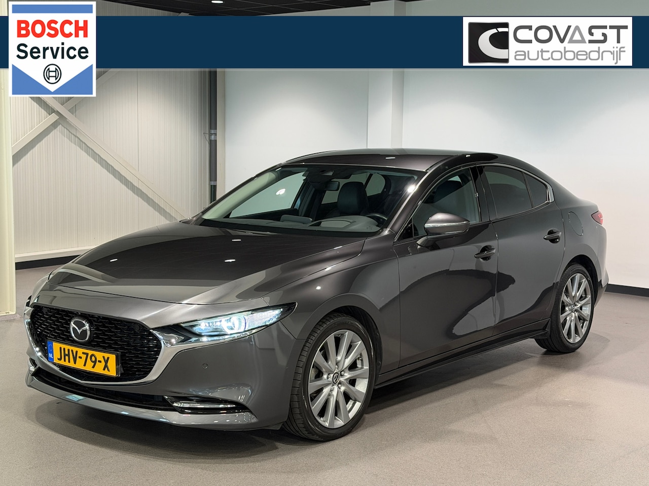 Mazda 3 - 2.0 e-SkyActiv-X M Hybrid 180 Luxury Bose|Leder|Navi/Camera|1eEig./Dealer-oh. - AutoWereld.nl