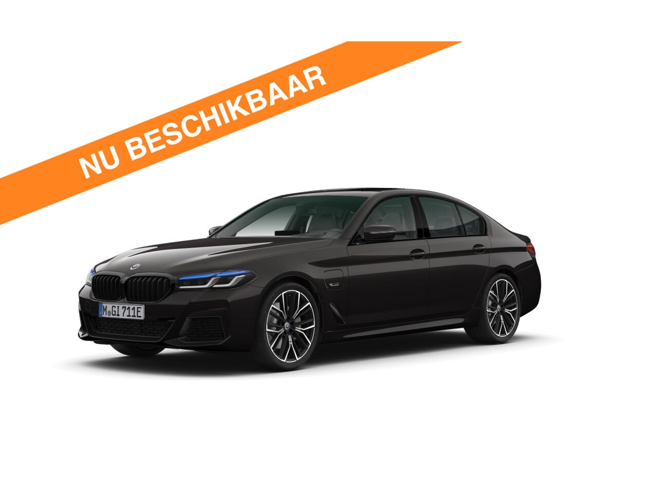 BMW 5-serie - 530e M-Sport - Individual ''Crystal Casserit Black'' - Dak - Head-Up - AutoWereld.nl
