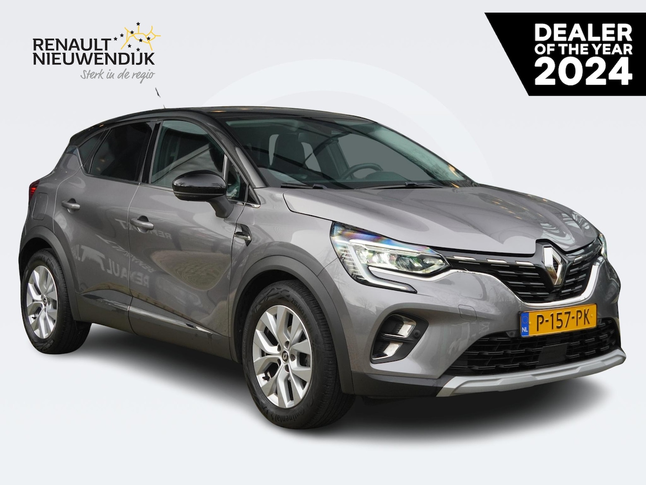 Renault Captur - TCe 90 Intens / DEALER OND. / 1E EIGENAAR / NAVI / PDC V+A / KEYLESS / CAMERA / LANE ASS. - AutoWereld.nl