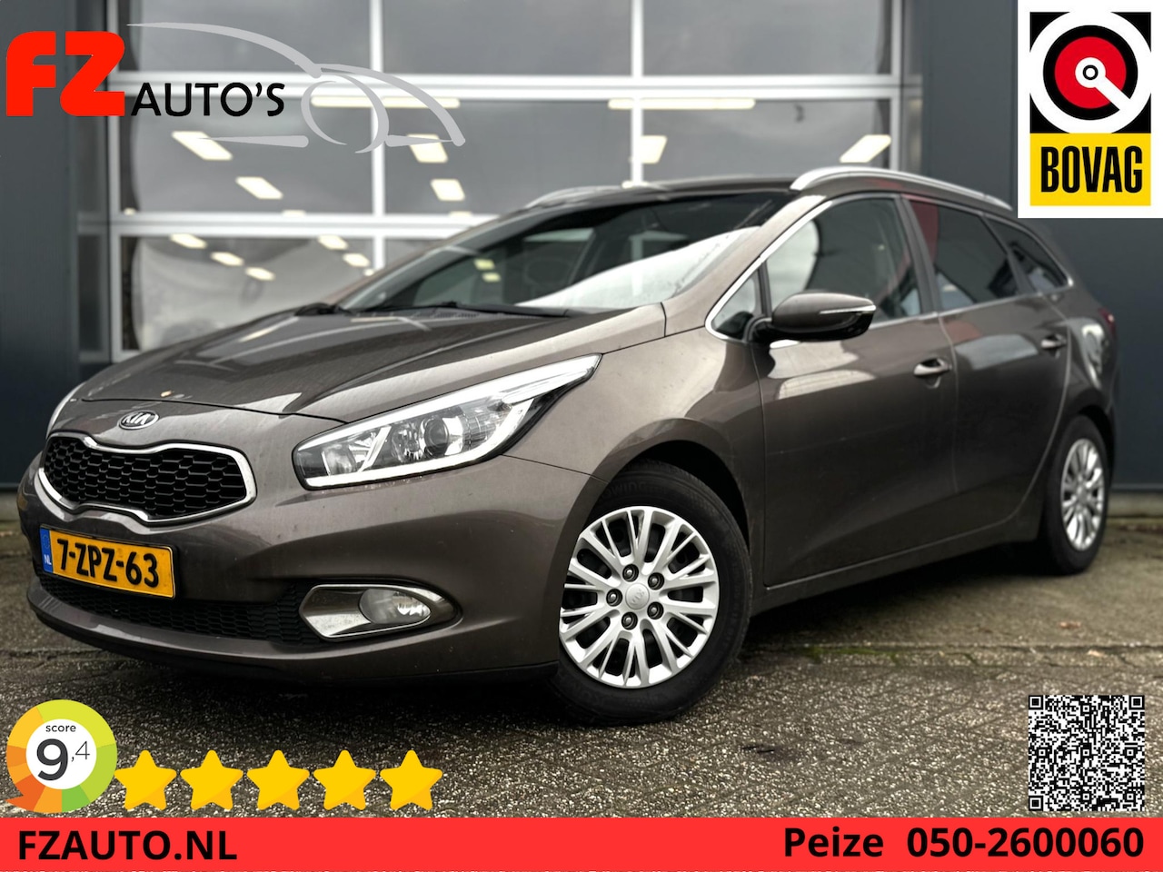 Kia Cee'd Sportswagon - 1.6 GDI BusinessLine - Navigatie - Climate Control - Trekhaak - AutoWereld.nl
