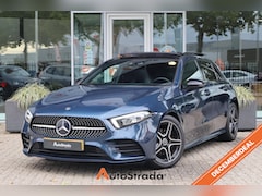 Mercedes-Benz A-klasse - A 180 AMG-line 136pk | Camera | Cruise | Climate | Navi | Carplay | LED | Pano | Stoelverw