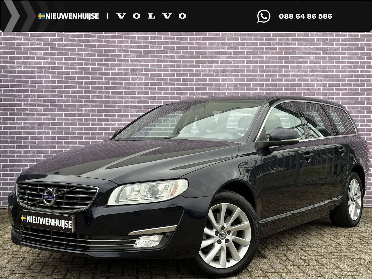 Volvo V70 - T5 Summum Automaat | Leder | Bi-Xenon | Memory | Schuif/kanteldak | Parkeersensoren v+a | - AutoWereld.nl