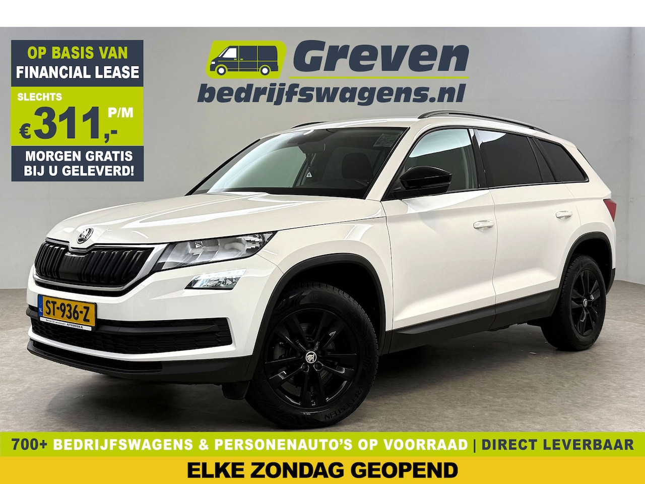 Skoda Kodiaq - 1.4 TSI 150PK ACT Black Style | LED | Carplay | Trekh. | Navigatie | Parkeersens. | Stoelv - AutoWereld.nl