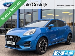 Ford Puma - 1.0 EcoBoost Hybrid ST-Line X 155PK Automaat Afn. Trekhaak Panodak Winterpack Adaptieve Cr