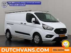 Ford Transit Custom - 2.0TDCI Lang Imperiaal | Trekhaak | Achterdeuren | Airco | Cruise | 3-Persoons