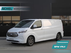 Ford Transit Custom - E-Transit 340 L2H1 Limited 65 kWh 218pk - LED - 360 Camera - B&O - ACC - Navi - Stoel/Stuu