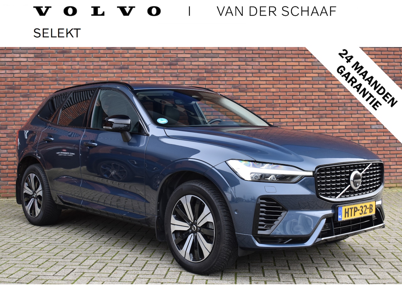 Volvo XC60 - T6 350PK Plug-in hybrid AWD Plus Dark | Trekhaak | 360 Camera | Lighting | - AutoWereld.nl