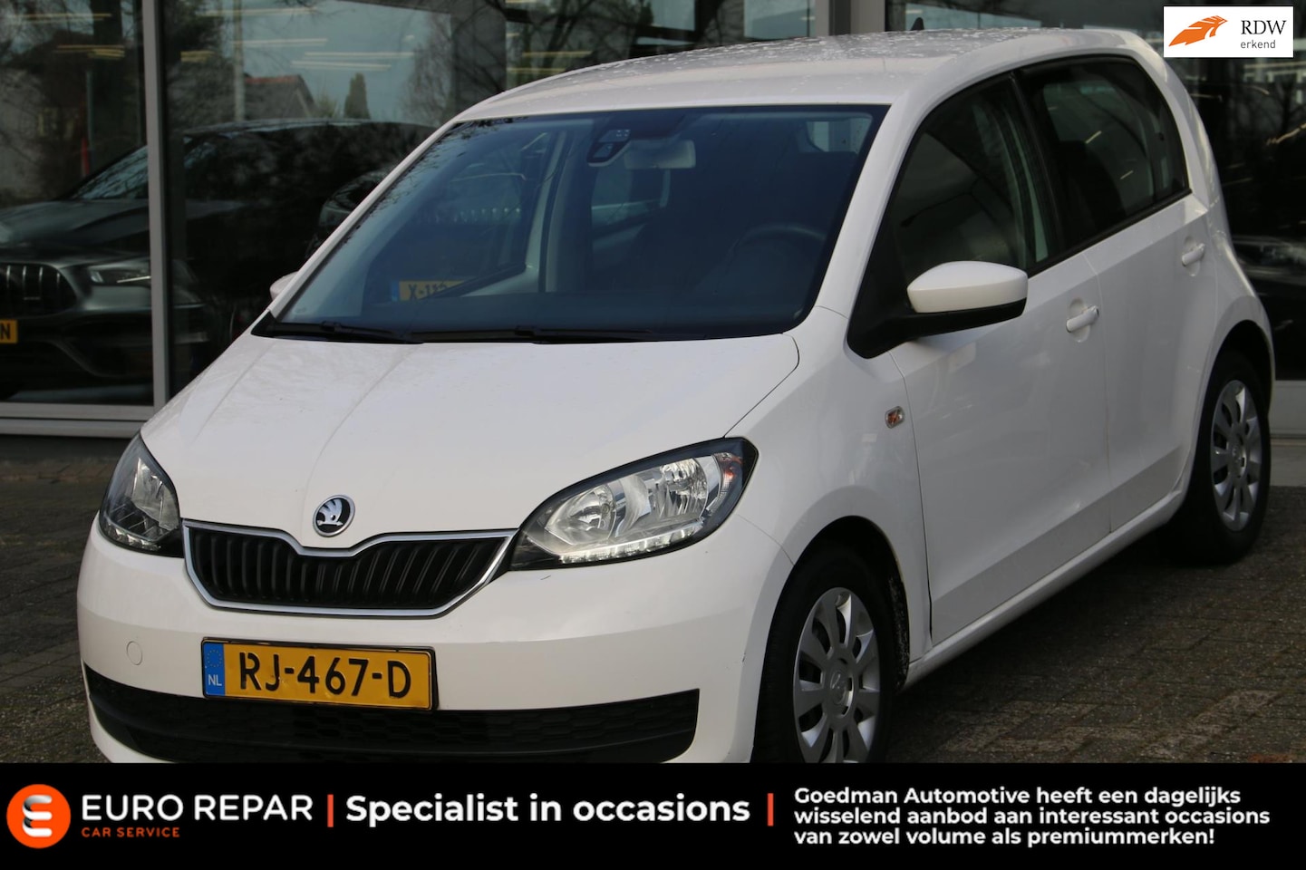 Skoda Citigo - 1.0 Greentech Ambition AIRCO NL-AUTO NAP! - AutoWereld.nl