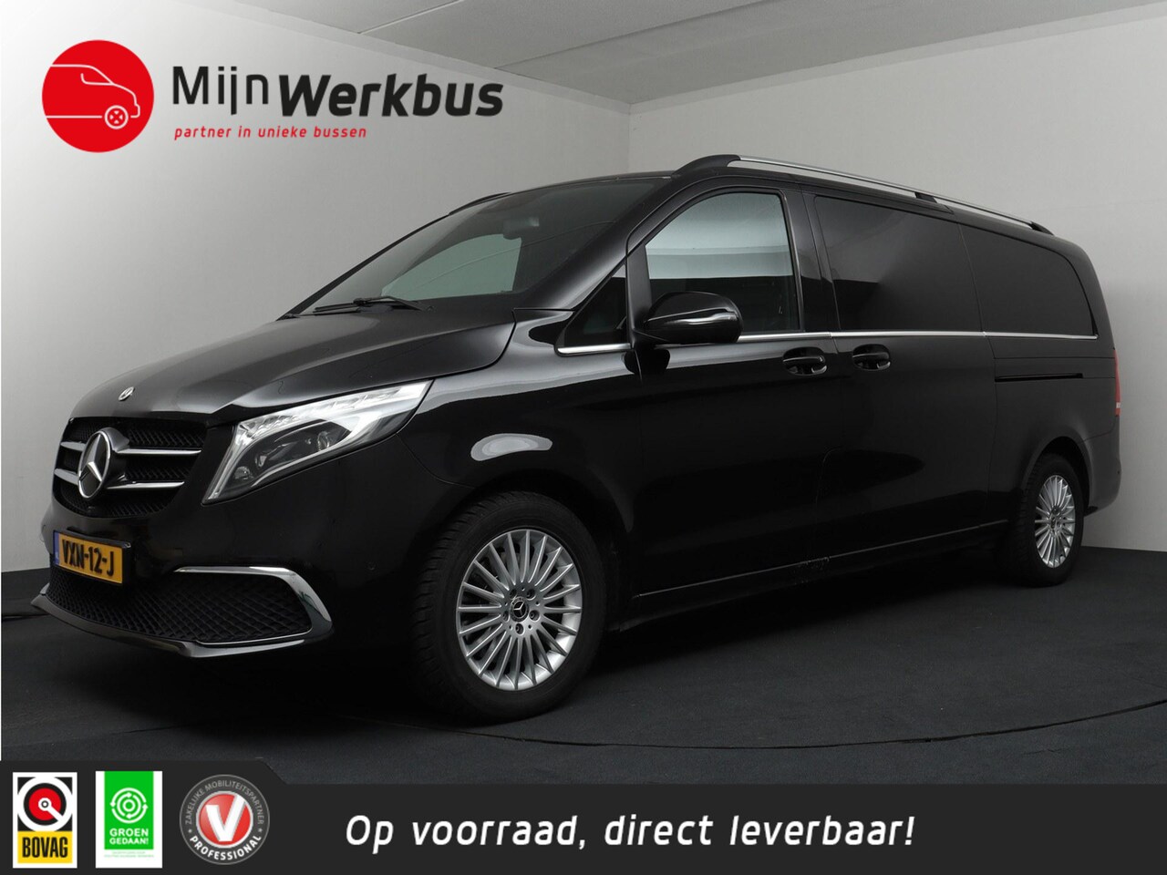 Mercedes-Benz V-klasse - 300d Extra Lang DC Avantgarde Edition | 360° Camera | Trekhaak | Lederen Bekleding! - AutoWereld.nl