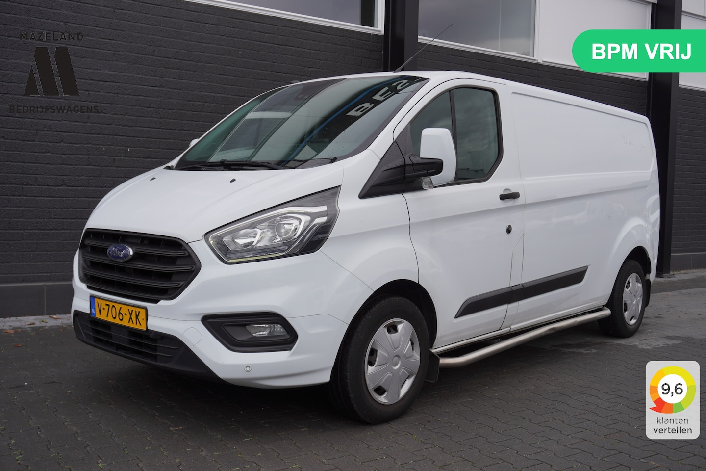 Ford Transit Custom - 2.0 TDCI 130PK L2 EURO 6 - Airco - Navi - Cruise - € 11.900,- Excl. - AutoWereld.nl
