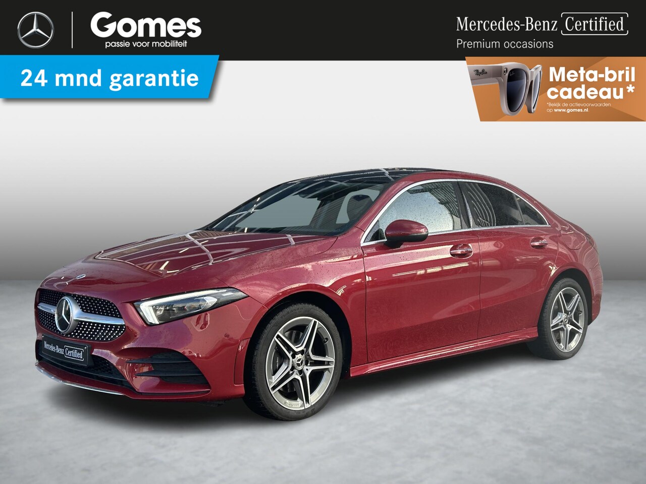 Mercedes-Benz A-klasse - 250 e AMG Line | Head-up display | Panoramadak | Keyless Entry | Distronic | Dodehoekassis - AutoWereld.nl