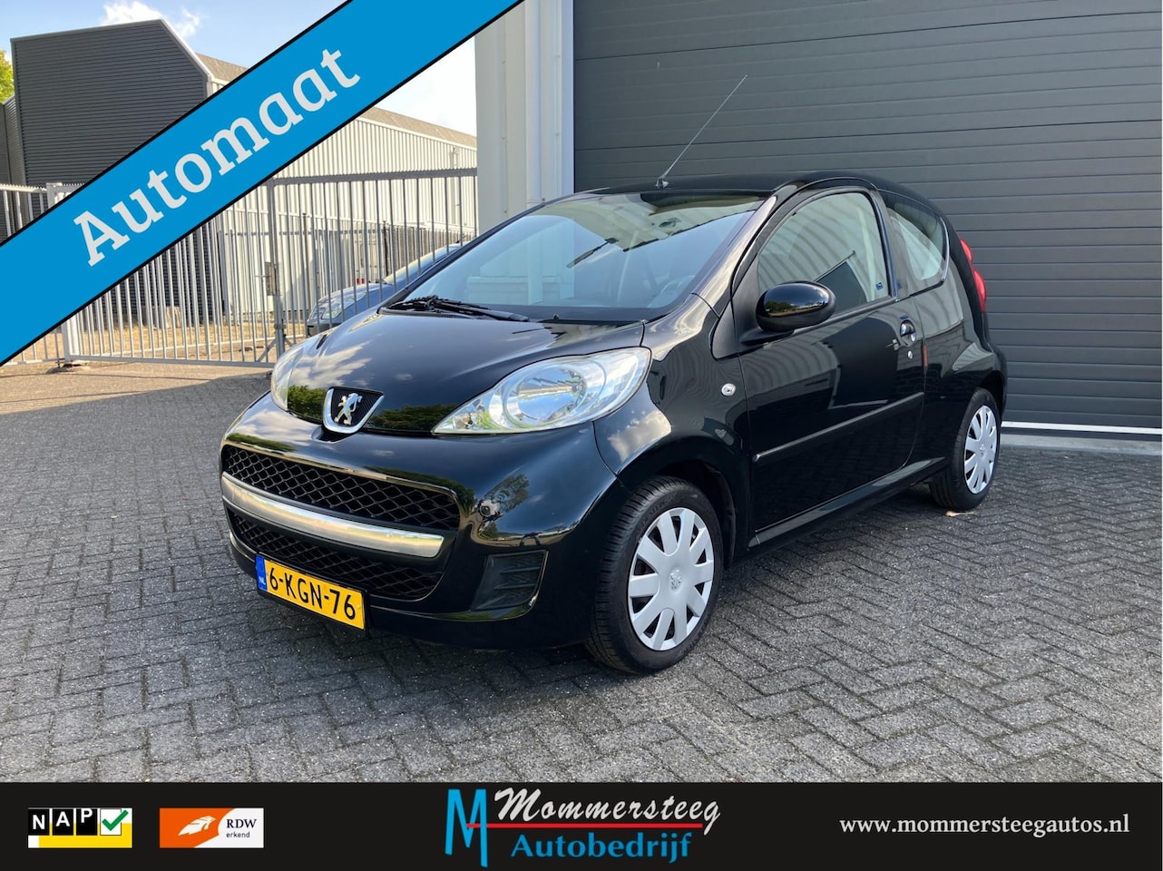 Peugeot 107 - 1.0-12V XS Automaat Apk 09-2026 - AutoWereld.nl