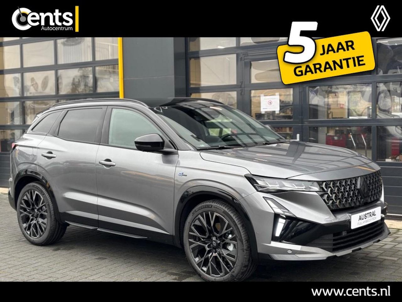 Renault Austral - Esprit Alpine full hybrid E-Tech 200 Pack light en sound Pack around view camera - AutoWereld.nl