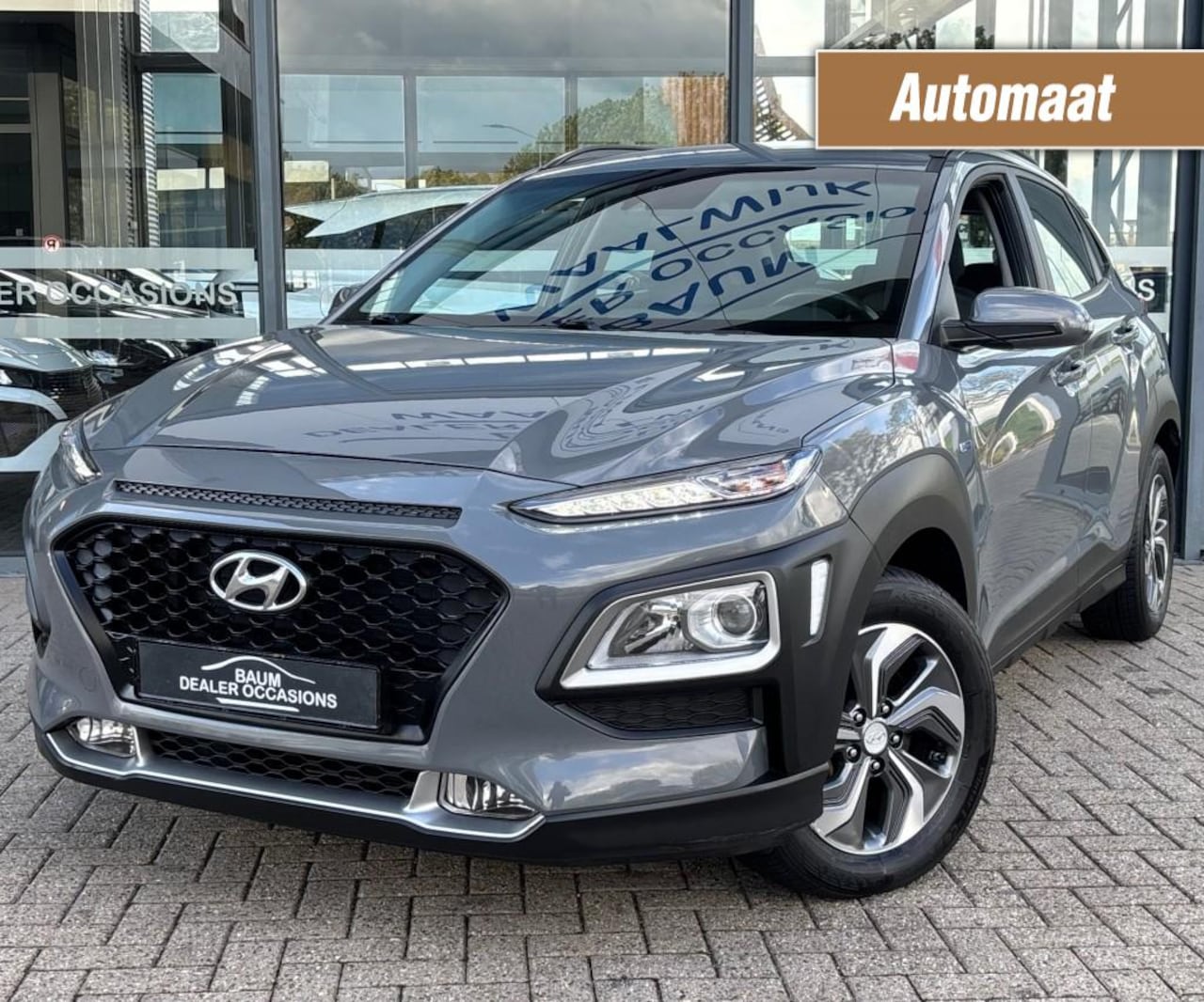 Hyundai Kona - 1.6 GDI HEV FASHION AUTOMAAT AIRCO PDC-CAMERA CARPLAY. - AutoWereld.nl