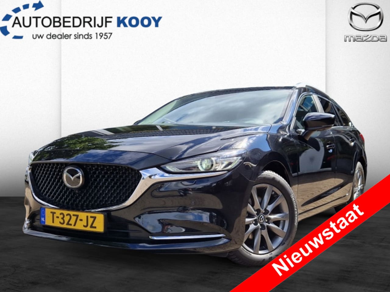 Mazda 6 Sportbreak - 2.0 Centre-Line Automaat / Afn. trekhaak / 360 camera / Navi enz - AutoWereld.nl