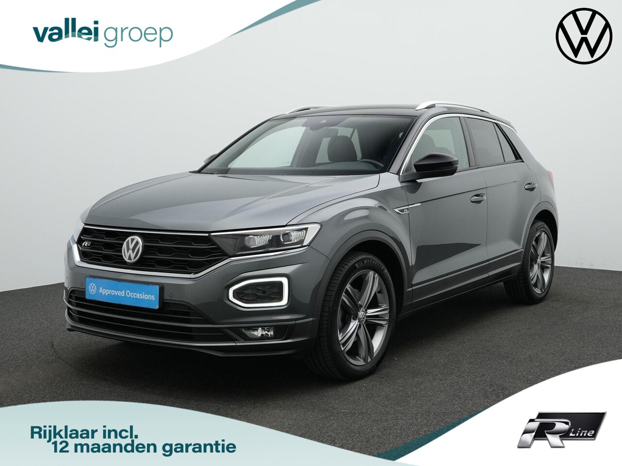 Volkswagen T-Roc - 1.5 TSI 150 pk DSG R-Line | Trekhaak | Leder | Achteruitrijcamera | Navigatie | Stoelverwa - AutoWereld.nl