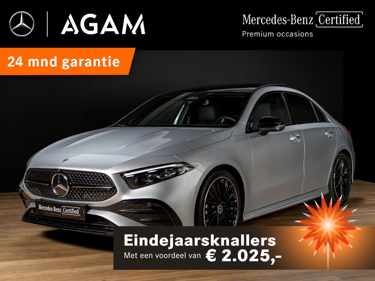 Mercedes-Benz A-klasse - Limousine 180 Star Edition AMG Line PLUS Panorama dak - AutoWereld.nl
