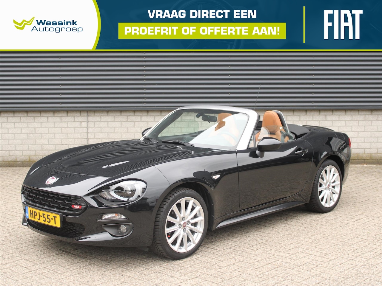 Fiat 124 Spider - Lusso 1.4T | Navigatie | Bose | Stoelverwarming - AutoWereld.nl