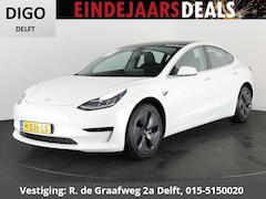 Tesla Model 3 - Standard RWD Plus 60 kWh + FSD systeem | Navigatie | Panoramadak |