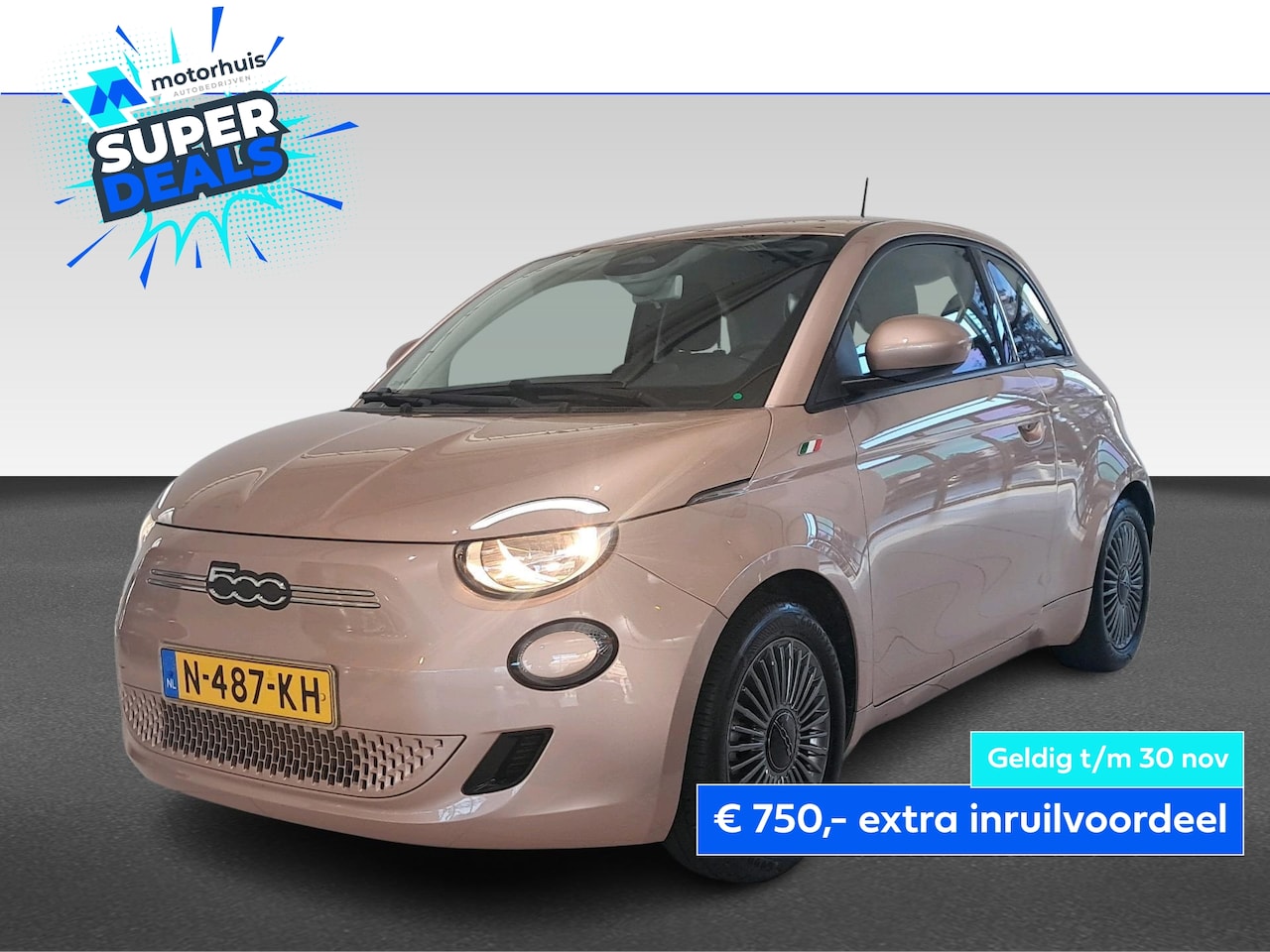 Fiat 500 - 42kWh 118pk Aut Passion - AutoWereld.nl