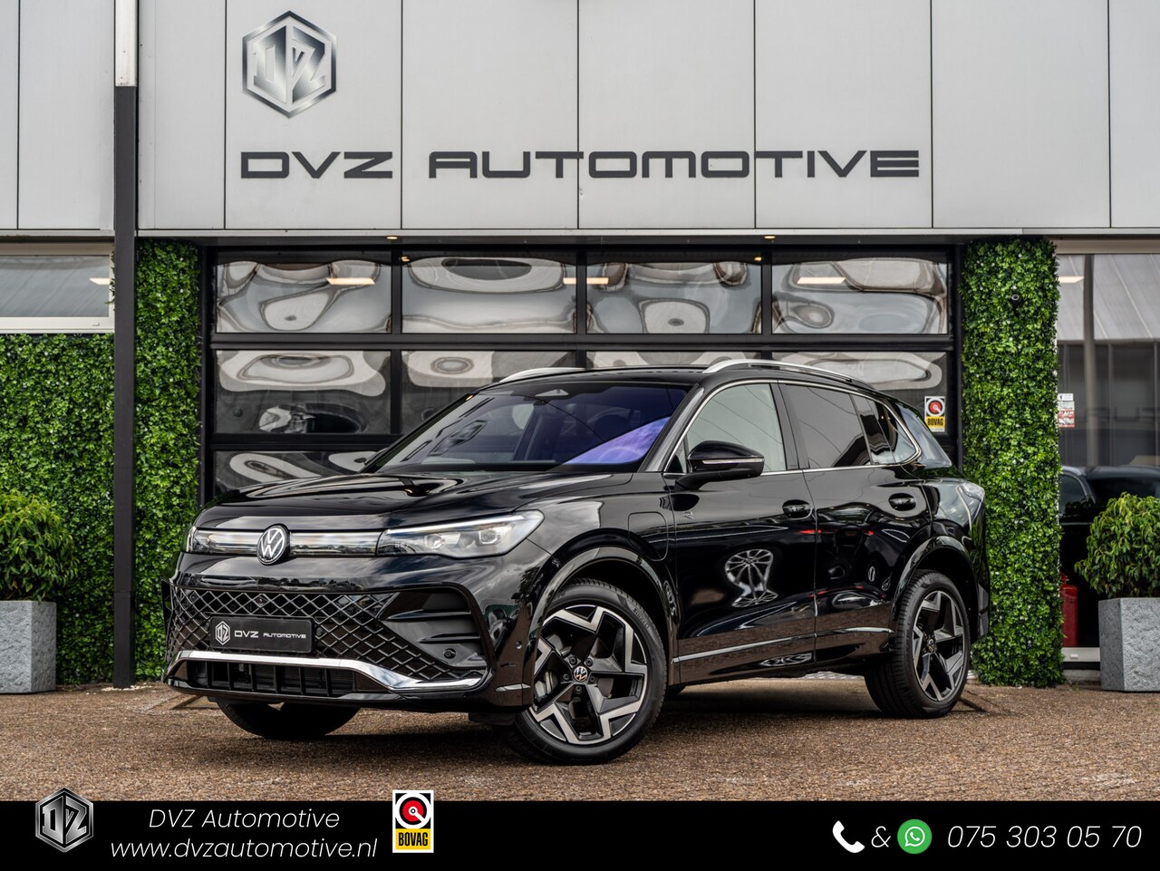 Volkswagen Tiguan - 1.5 eHybrid 272PK DSG R-Line | Massage | 360 Camera | Trekhaak | BTW | 120 km WLTP | - AutoWereld.nl