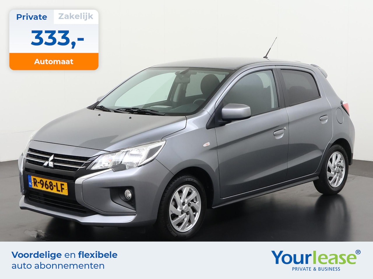 Mitsubishi Space Star - 1.2 Dynamic Automaat | All-in 333,- Private Lease | Direct uit voorraad - AutoWereld.nl