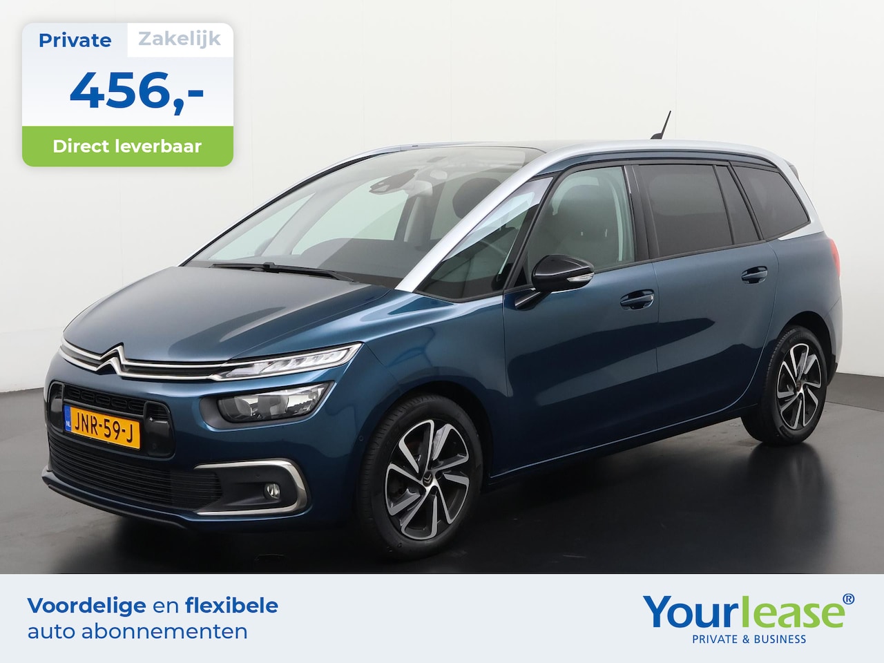 Citroën Grand C4 SpaceTourer - 1.2 PureTech Shine 7p. | All-in 456,- Private Lease | Direct uit voorraad - AutoWereld.nl