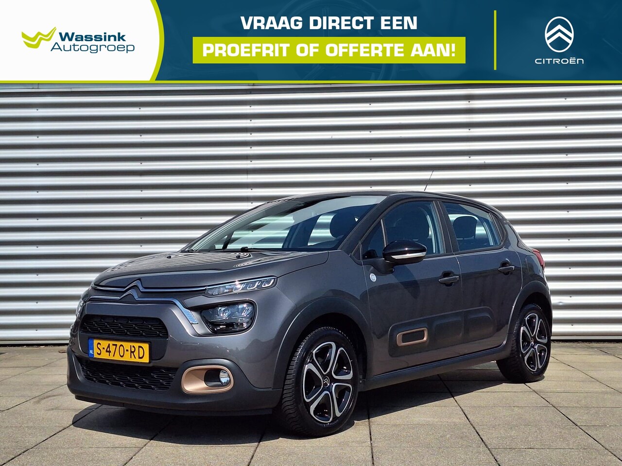 Citroën C3 - 1.2 PureTech 83pk C-Series Navigatie | Climate Control | Cruise Control | Carplay/Android - AutoWereld.nl