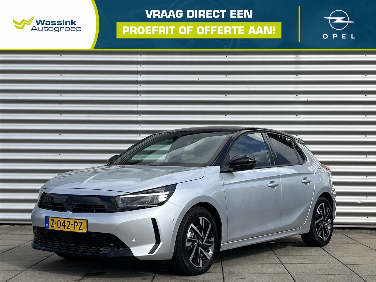 Opel Corsa - 1.2 Turbo Hybrid 100pk eDCT Automaat GS Navigatie | Camera | LED | 17 inch Lichtmetalen ve - AutoWereld.nl