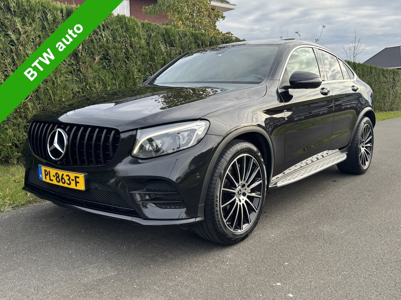 Mercedes-Benz GLC-klasse Coupé - 250 AMG 4MATIC EDITION 1 DAK, 360°CAM, LEER, NIEUWSTAAT - AutoWereld.nl