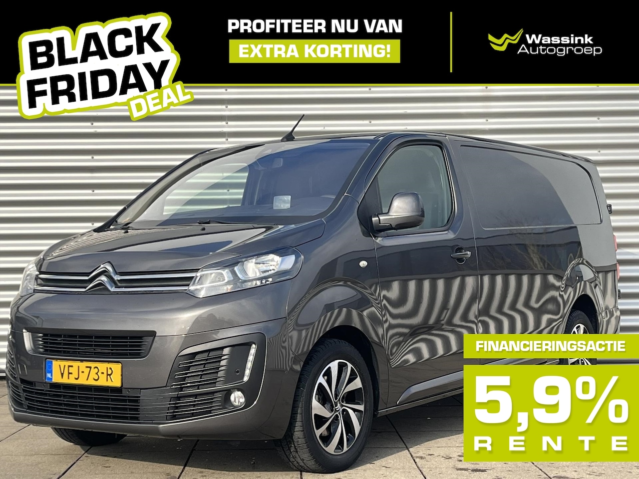 Citroën Jumpy - GB XL 2.0 BlueHDi 180PK 8-traps Automaat 3-zits | Climate control | Achteruitrijcamera - AutoWereld.nl