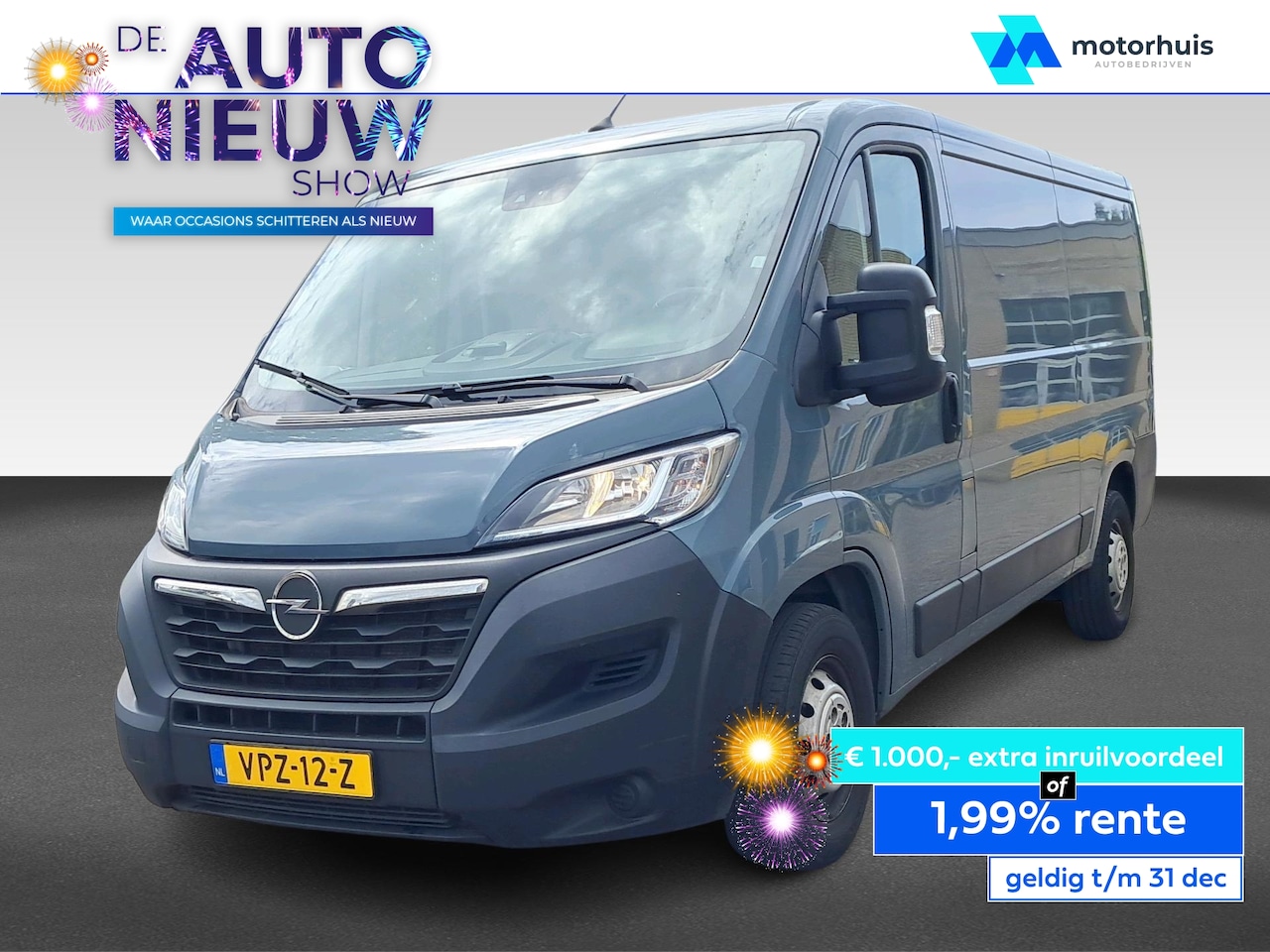 Opel Movano - GB 2.2 Diesel 140pk L2H1 Zwaar 3.5T Edition / Navi / Airco / Trekaak / Camera - AutoWereld.nl