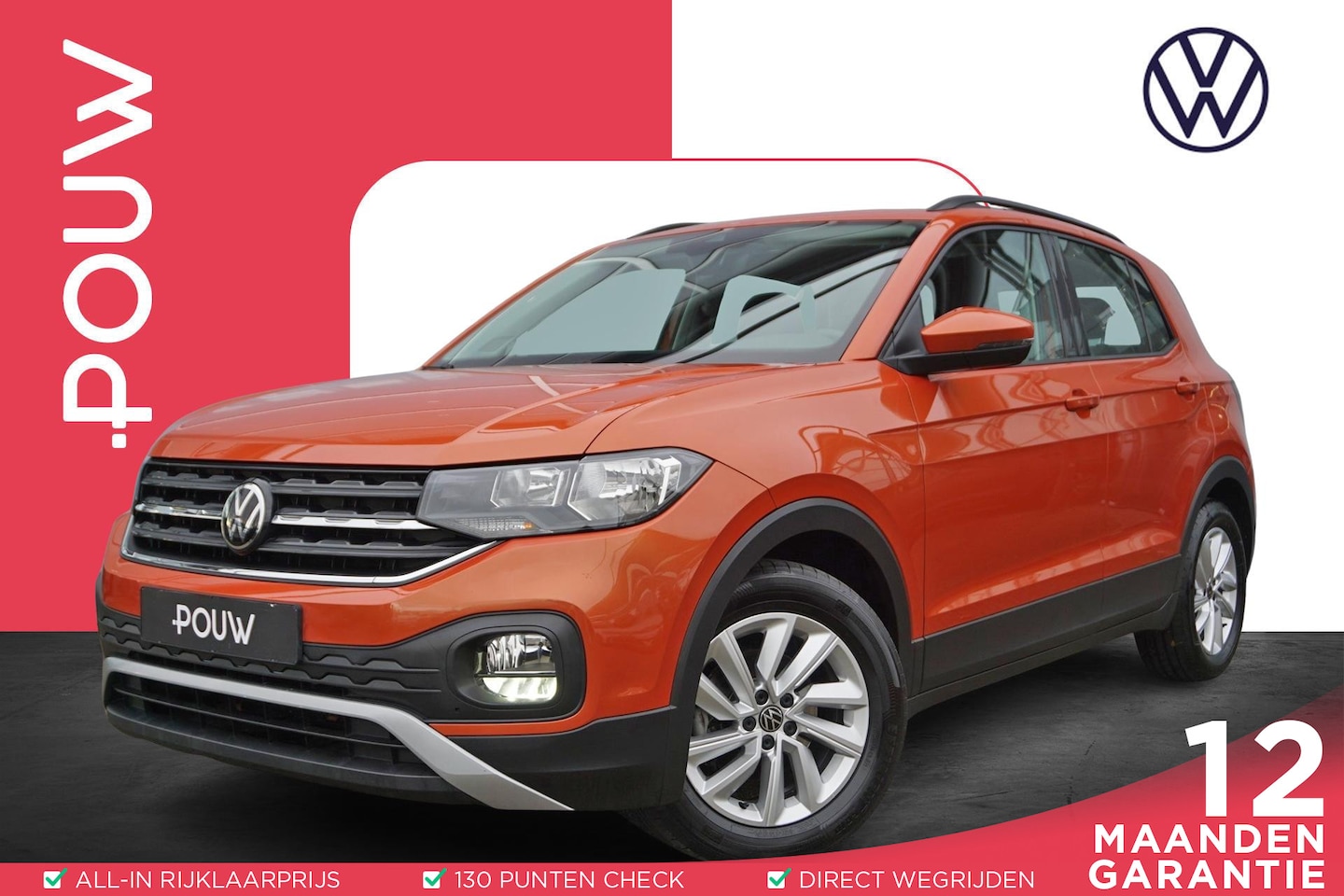 Volkswagen T-Cross - 1.0 TSI 95pk Life | Adaptive Cruise | Apple Carplay & Android Auto | Airco - AutoWereld.nl