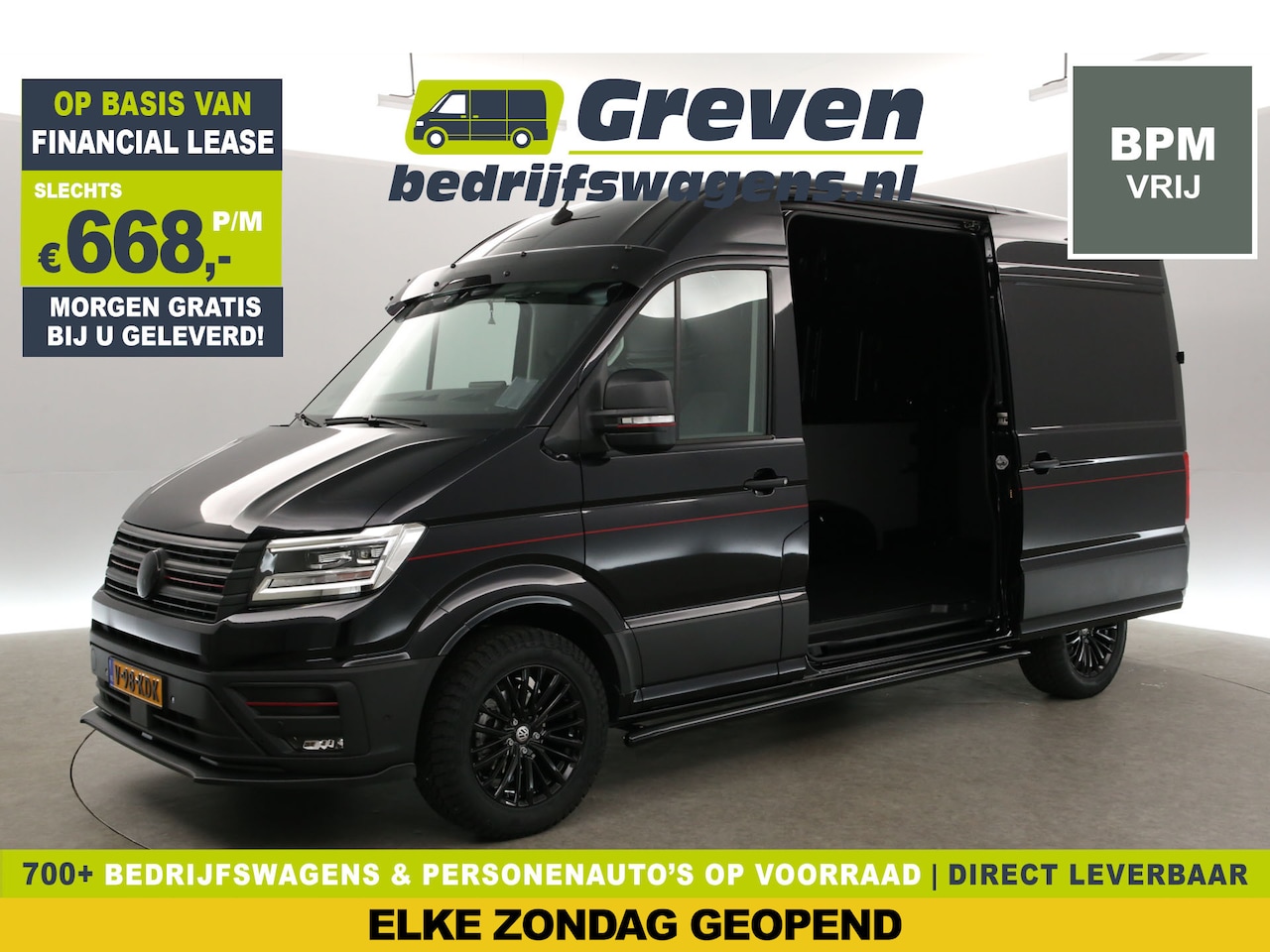 Volkswagen Crafter - 2.0 TDI DSG HERO EDITION L3H3 | 140PK | FACELIFT MODEL | BPM VRIJ | 3000KG Trekgew. | Trek - AutoWereld.nl