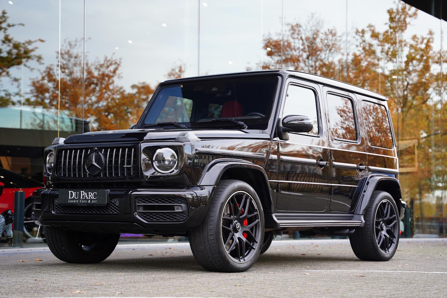 Mercedes-Benz G-klasse - 63 AMG Edition 1 leder Exclusive Rood - AutoWereld.nl