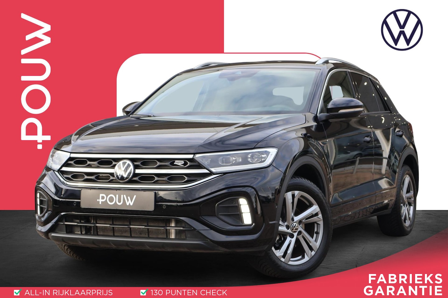 Volkswagen T-Roc - 1.5 TSI 150pk DSG R-Line | Navigatie | Ergo-stoelen | Camera | Trekhaak Afneembaar - AutoWereld.nl