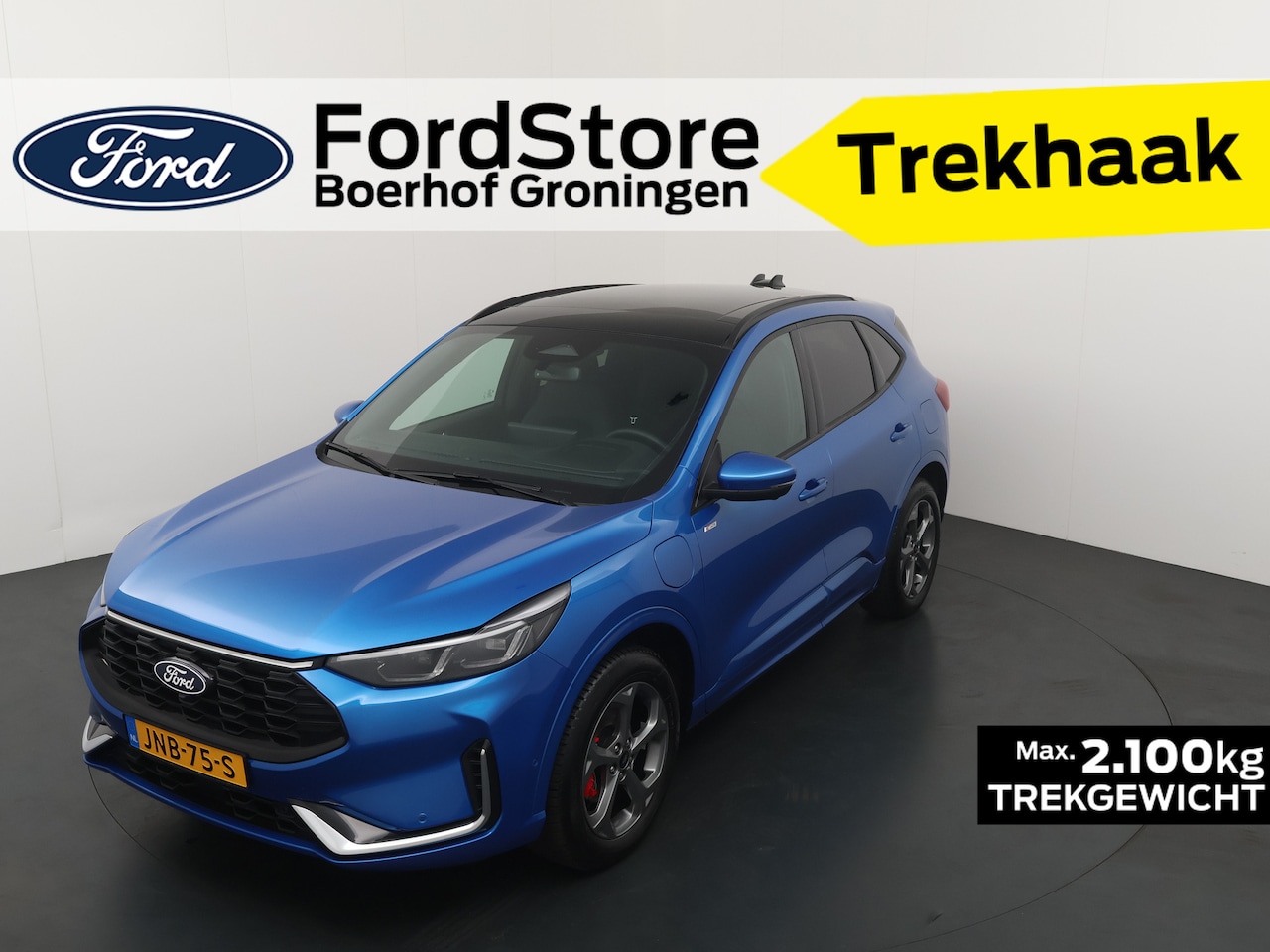 Ford Kuga - 2.5 PHEV ST-Line X | Trekhaak | AGR stoelen | Winter Pack | Pano | Matrix LED | Adapt. Cru - AutoWereld.nl