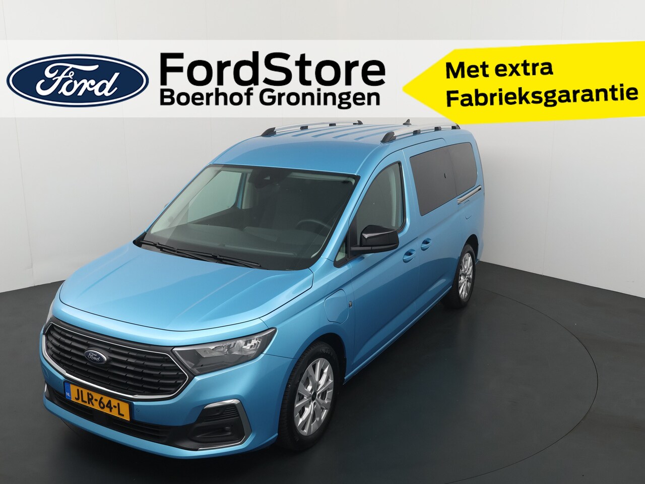 Ford Tourneo Connect - 1.5 PHEV 150pk Titanium | 7 zitter ! | Winterpack | Adaptive Cruise | Dodehoek Detectie | - AutoWereld.nl