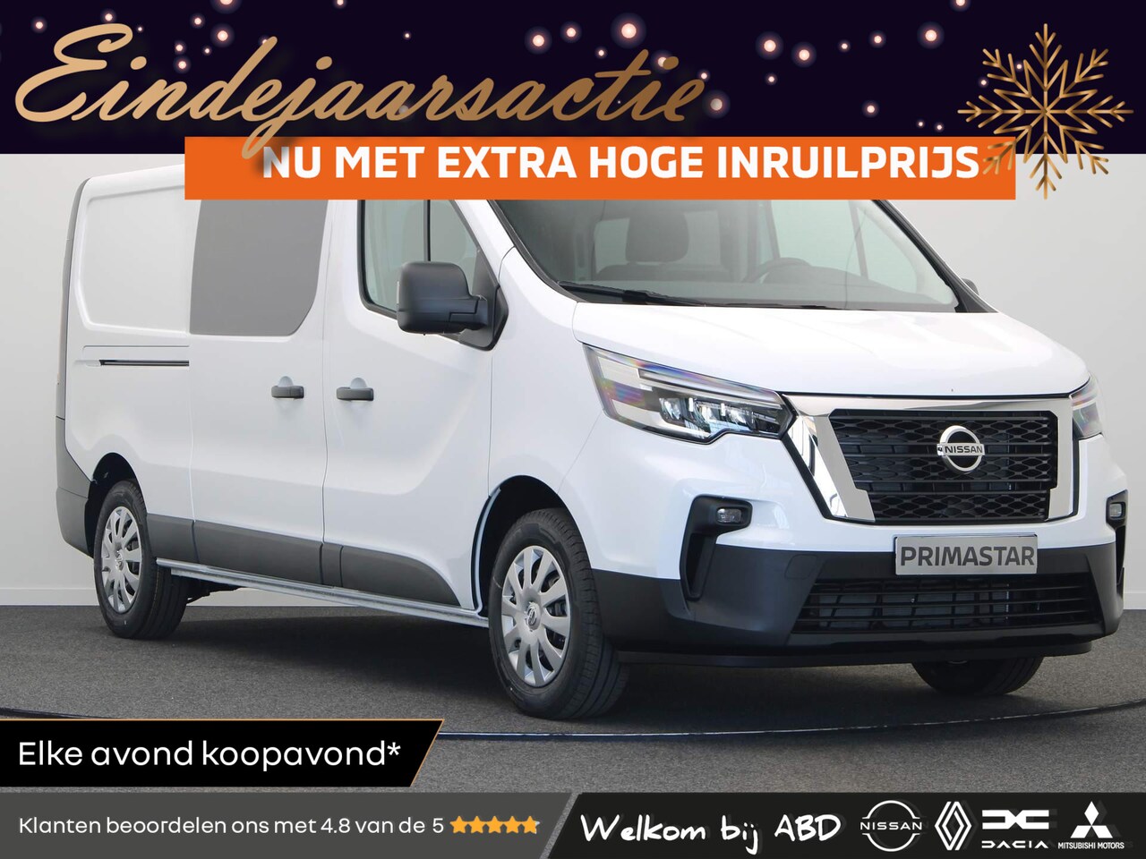 Nissan Primastar - 2.0 dCi 170pk L2H1 N-Connecta | Dubbele Cabine | Achteruitrijcamera | 5 Jaar Fabrieksgaran - AutoWereld.nl