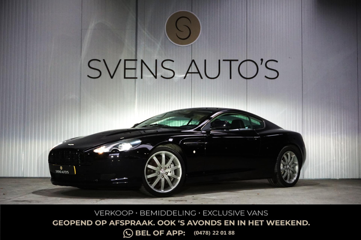 Aston Martin DB9 - 5.9 V12 Touchtronic Orgineel Nederlands|Historie Aanwezig - AutoWereld.nl