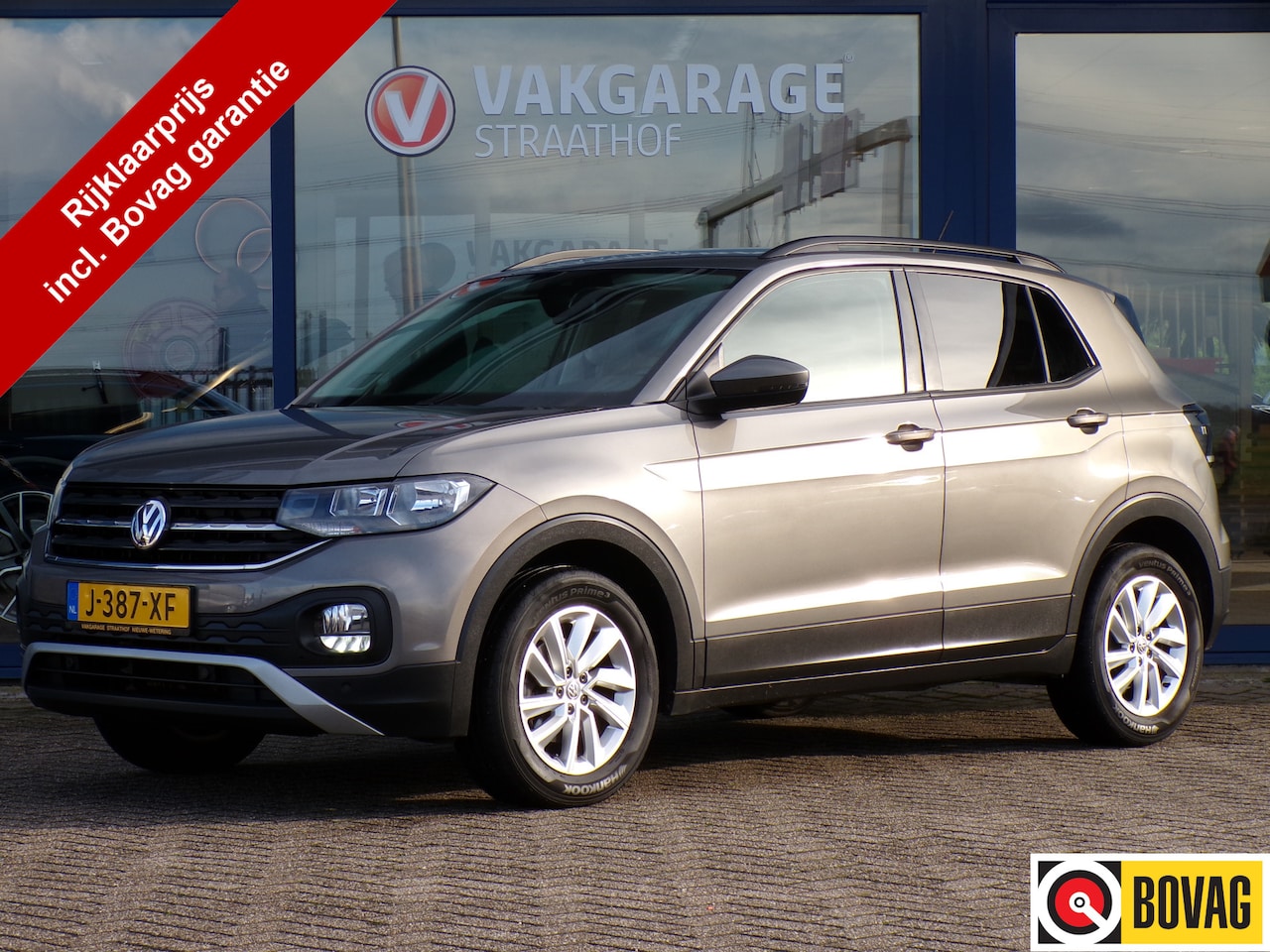 Volkswagen T-Cross - 1.0 TSI Life 1.0 TSI Life, Carplay + Android Auto / Camera + Sensoren / Climate control / Adaptive crui - AutoWereld.nl