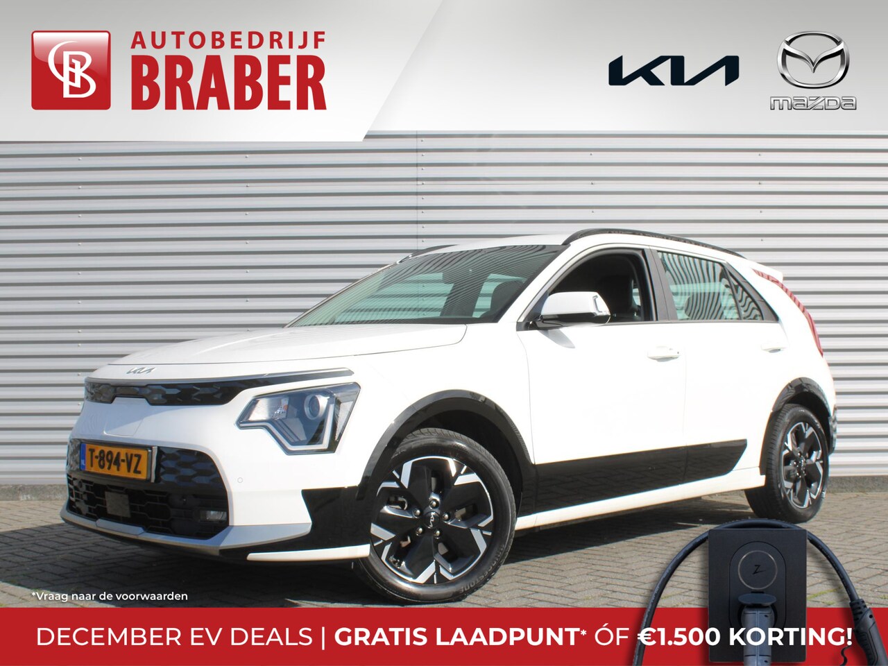 Kia Niro EV - DynamicLine 64.8 kWh | Clima | Camera | Cruise adapt. | Carplay | Navi | 17" LM | - AutoWereld.nl