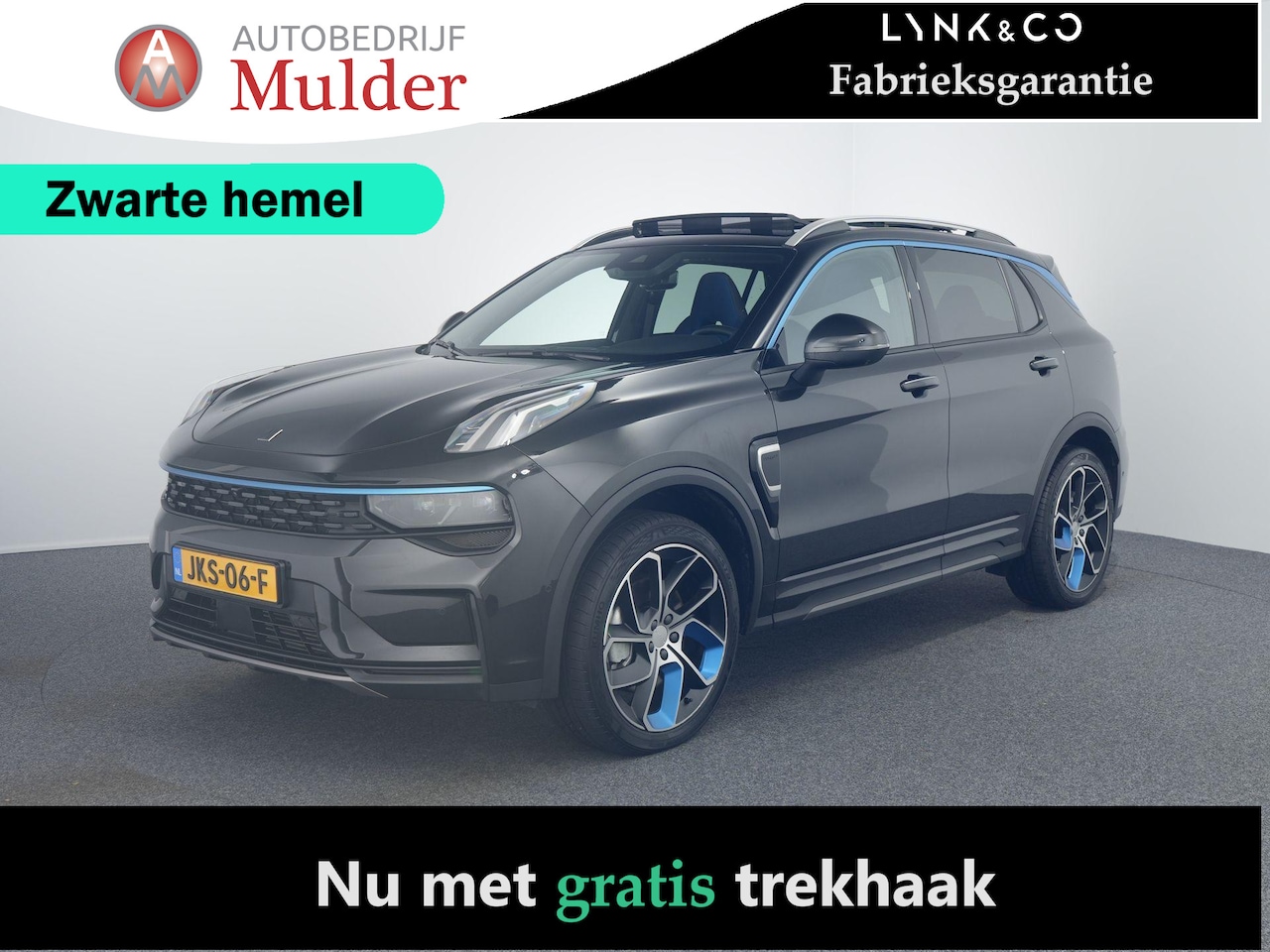 Lynk & Co 01 - 1.5 | Zwarte hemel | Trekhaak | Pano | ACC | 360 Camera - AutoWereld.nl